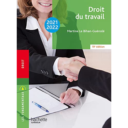 Avis Fondamentaux - Droit du travail 2021-2022 Hachette Éducation 1
