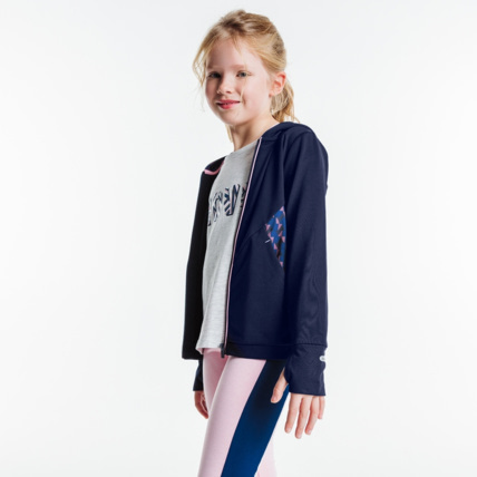 Avis Sweat à capuche Okaïdi Sport bleu fille OKAIDI 1