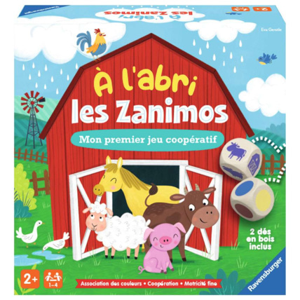 Avis À l'abri les Zanimos ! - de 2 ans RAVENSBURGER 1