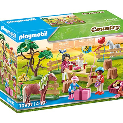 Avis Playmobil Country - Décoration de fête avec poneys PLAYMOBIL 1