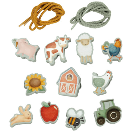 Avis Perles en bois à lacer Little Farm LITTLE DUTCH 1