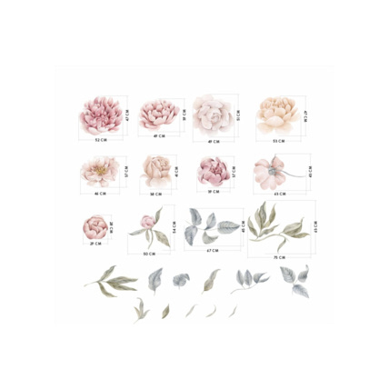 Avis Stickers roses et pivoines Mon Lit Cabane 2