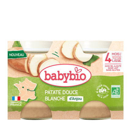 Avis Patate douce blanche d'Anjou Babybio 1