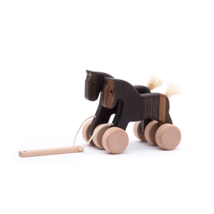 Avis Jouet en bois - Chevaux avec attelage Mon Lit Cabane 1