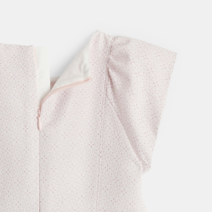 Avis Robe chic à motifs irisés rose fille OKAIDI 2
