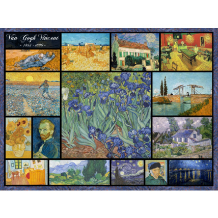 Avis Puzzle Collage - Vincent Van Gogh GRAFIKA 1