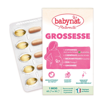 Avis Complément alimentaire Grossesse Babynat Maternité Babybio 1