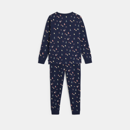 Avis Pyjama 2 pièces en jersey imprimé bleu garçon OKAIDI 4
