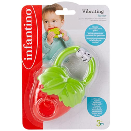 Avis Anneau de dentition vibrant Fraise INFANTINO BKIDS 1