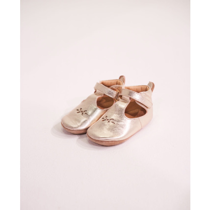 Avis Chaussons en cuir bébé Angèle DEUX  BOUTS 1