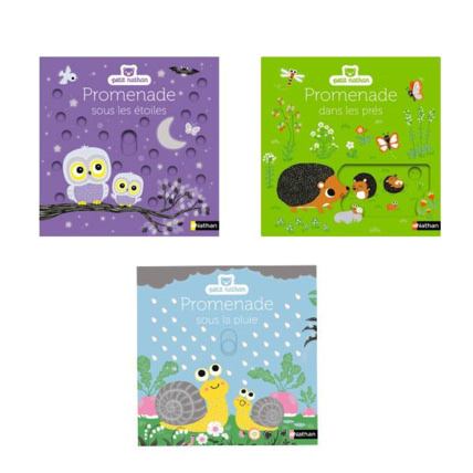 Avis Livres pour bébé - Collection Promenade  NATHAN 1