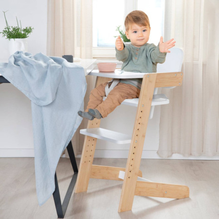 Avis Chaise haute évolutive en bambou Fsc ROBA 8