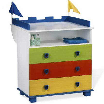 Avis Commode à langer Chevalier Artus PINOLINO 1