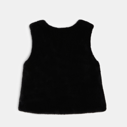 Avis Boléro en fausse fourrure noir fille OKAIDI 4