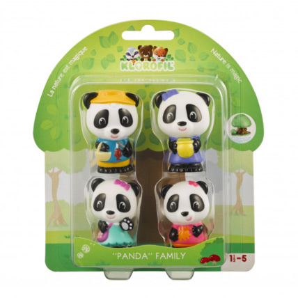 Avis 4 personnages famille PANDA - Klorofil VULLI 3