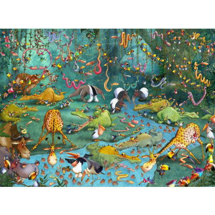Avis Puzzle François Ruyer : La Jungle GRAFIKA 1