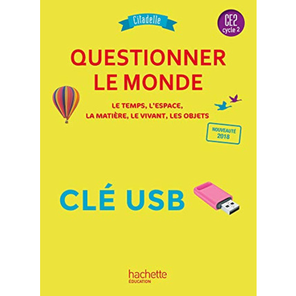 Avis Questionner le monde CE2 - Collection Citadelle - Clé USB - Ed. 2018 Hachette Éducation 1
