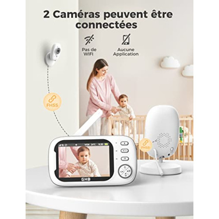 Avis Babyphone vidéo 3.5 pouces GHB 5