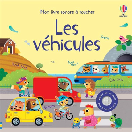 Avis Mon Livre Sonore À Toucher - Les Véhicules USBORNE 1
