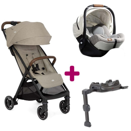 Avis Poussette Trio Pact Pro + siège auto i-Level Recline + Base Lx 2 Joie 1