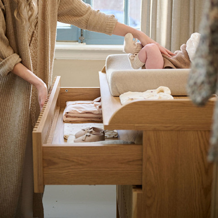 Avis Plan à langer pour commode Japandi Petite Amélie 8