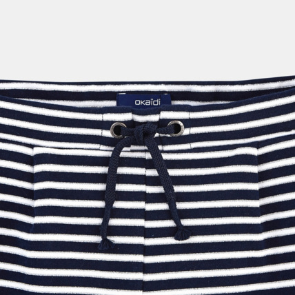 Avis Short en molleton imprimé bleu fille OKAIDI 3