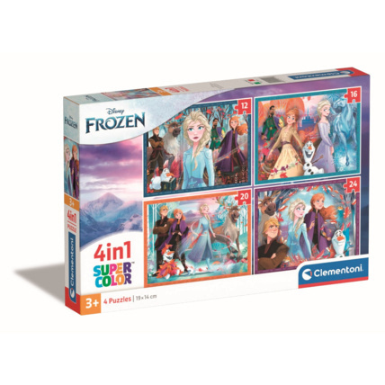 Avis Puzzle Disney Frozen - 1x12 + 1x16 + 1x20 + 1x24 pièces Clementoni 1