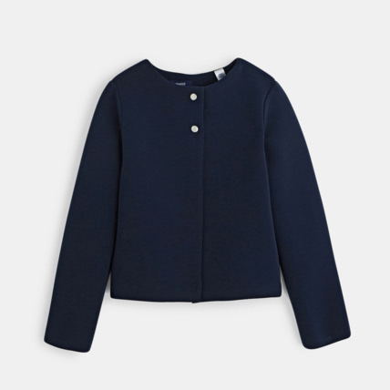 Avis Veste en molleton bleu fille OKAIDI 1