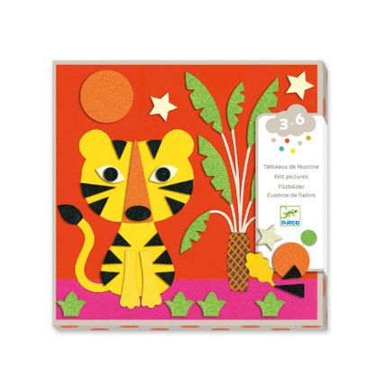 Avis Coffret gommettes en feutrine Douce nature DJECO 1