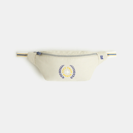 Avis Sac banane en toile beige garçon OKAIDI 1