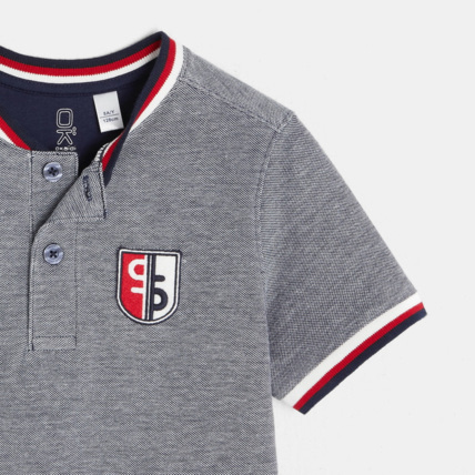 Avis T-shirt polo bleu garçon OKAIDI 3