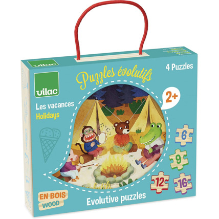 Avis 4 puzzles évolutifs Vacances VILAC 1