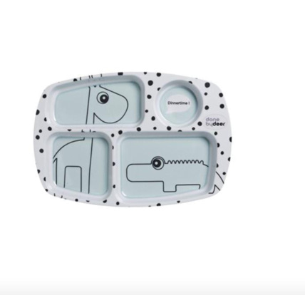 Avis Assiette à compartiments Happy Dots  DONE BY DEER 1