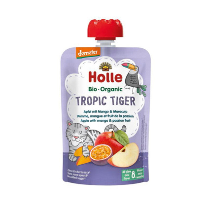 Avis Gourde Tropic Tiger - pomme, mangue et fruit de la passion Holle 1