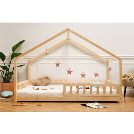 Avis Lit cabane DK bois naturel Mon Lit Cabane 2