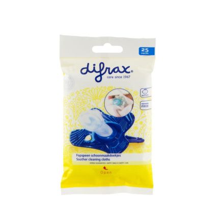 Avis Lingettes pour sucettes DIFRAX 1