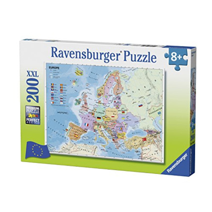Avis Puzzle XXL - Carte d'Europe - 200 pièces RAVENSBURGER 1