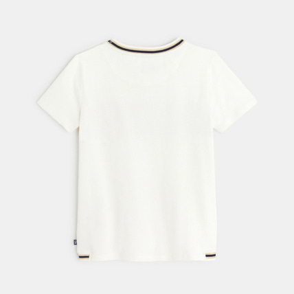 Avis T-shirt à message "take a trip" blanc garçon OKAIDI 3
