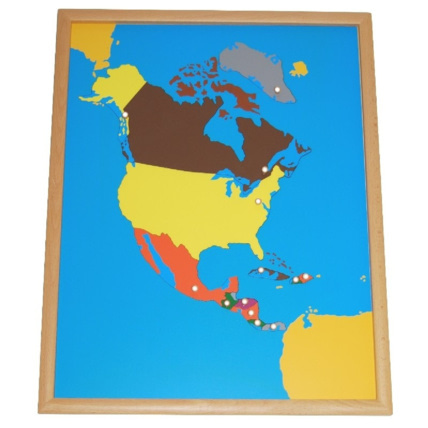 Avis Puzzle de l'Amérique du Nord ambiance montessori 1