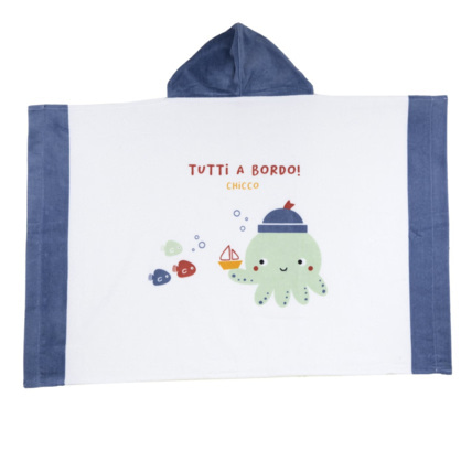 Avis Serviette En Coton Éponge Avec Capuche Chicco 3
