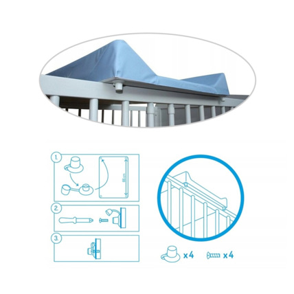 Avis Matelas plan à langer luxe pour bébé TEGA BABY 3