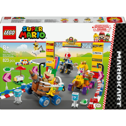 Avis Mario Kart bébé Peach et ensemble de Grand Prix LEGO 1