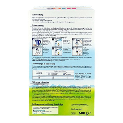 Avis Lait Combiotic Organic 3ème âge - lait de suite HIPP 4