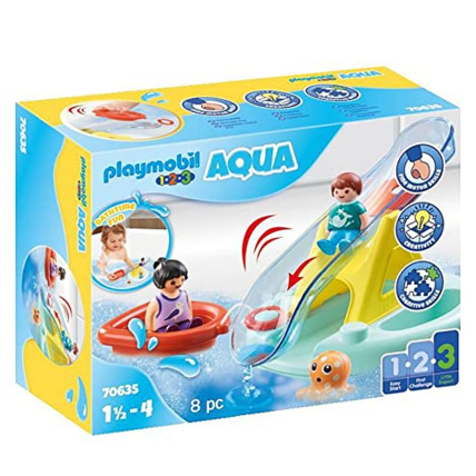 Avis Playmobil 1.2.3 - Ilôt avec toboggan aquatique PLAYMOBIL 1