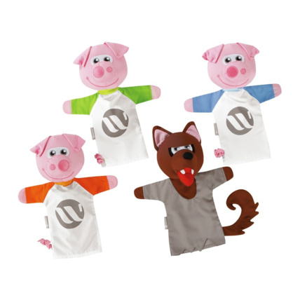 Avis Marionnettes conte les trois petits cochons Wesco 1