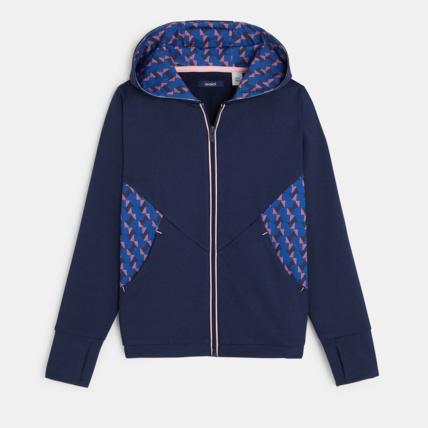 Avis Sweat à capuche Okaïdi Sport bleu fille OKAIDI 2