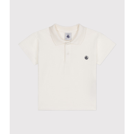 Avis Polo manches courtes en coton bébé Marshmallow Petit Bateau 1