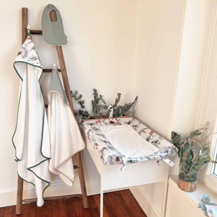 Avis Housse de matelas à langer + tapis de change, Safari Sevira Kids 7