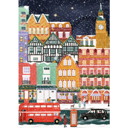 Avis Puzzle London at Christmas PIECES & PEACE 1