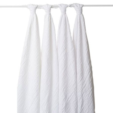Avis 4 maxi langes en mousseline 120x120 cm ADEN + ANAIS 2